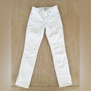 Lucky Brand White Ava Skinny Jeans